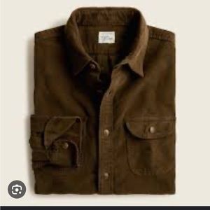 J.Crew men’s classic corduroy button up